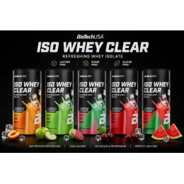 Протеїн BioTech Iso Whey Clear 400g (Green apple) BioTech