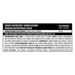 Ginkgobiloba 60caps