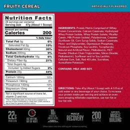 Протеїн BSN Syntha-6®, Protein Powder Drink 1320g (Fruity Cereal) BSN