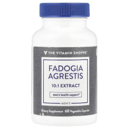 Тестобустер The Vitamin Shoppe Men's Fadogia Agrestis 600 mg — 60 caps