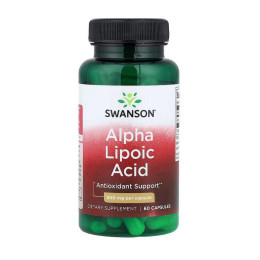 Swanson Alpha Lipoic Acid 600 mg (60 veg caps)