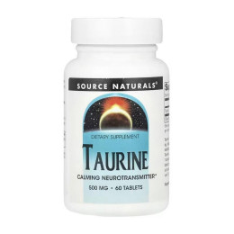 Source Naturals Taurine 500 mg (60 tab)