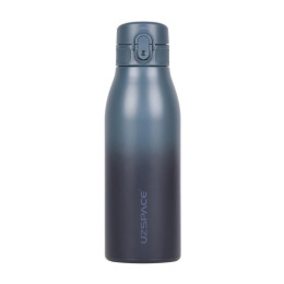 UZSPACE Uzspace Iron Waterboottle 4203 (600 ml, blue/grey)