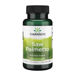 Swanson Saw Palmetto 540 mg (100 caps)